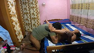 Wife boldly cheats with husband's best friend in doggystyle