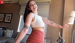 dude, this fine San Diego brunette came to Orange County just to shake her balloons!