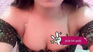 Red panty upskirt with vietnamese girl