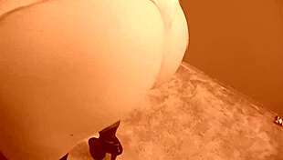 Tattooed blonde pornstar Sophie Dee shows off her wet shaved pussy in group solo scene