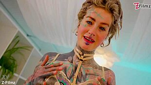 Big Black Cock Anal Dominates Alternative Babe With Atm Facial And Balls Deep Assfucking