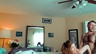 in cosplay, she gets roughly fucked on webcam, fingering herself as a slut.