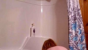 Watch me masturbate before showering