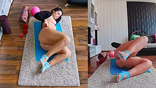Naughty Naked Workout - Dual Cam Edition, Watch If You Dare!