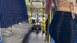 Student girl, got banged by stranger on bus?