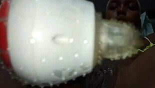 she says, 'i'm so horny, playing with my pink dildo'