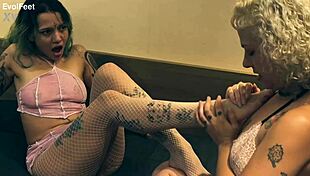 Time For Intense Bondage And Foot Worship Session