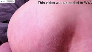 pov doggy style hot couple fuck in lingerie with monster cock