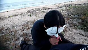 Summer's here, let's fuck on the beach with anal creampie