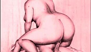 Explore vintage erotic drawings from antique collections