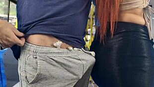 Student girl, got banged by stranger on bus?