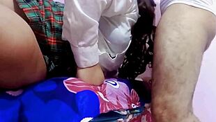 I fucked my best friend's stepfather during homework, receiving his cum in my virgin pussy