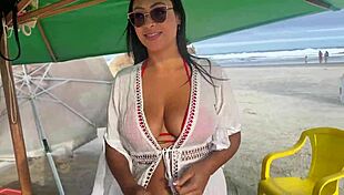 Beach Holiday with Ted Guarantees Fun with Maya, Bia, and Candy