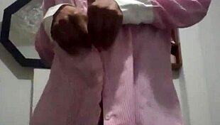 Will the black wife dance for her lover to cum?