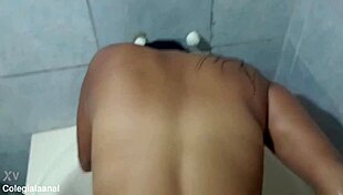 corriendome en el culo de mi nuera en la ducha