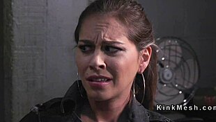 b gets anal punishment in lezdom sex, it's so intense