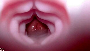 Quickie creampie slams Emelie with bad dragon toy in wild action