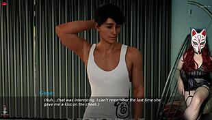 Ms Denvers Seduces Stepsister In Fishnets For Sex