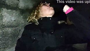 couple pees and fucks behind the church