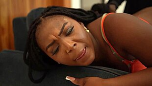 Ebony Assistant Gets Her Big Ass Fucked Hard at the Office