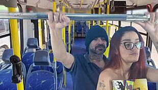 Student girl, got banged by stranger on bus?