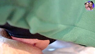 the evil horny housewife screamed when her pussy was licked in the hotel room