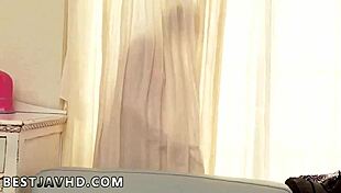 Ameri Koshikawa Rips Clothes for Intense Japanese Milf Creampie