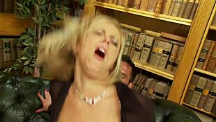 Blonde Anna Joy In Fishnets Gets Shaved Pussy Fucked Cum Facial