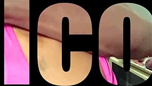 Beautiful ebony house maid rides boss's black stepson to orgasm in cowgirl position