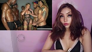 famous model in group scene