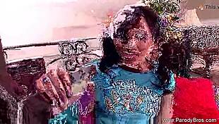 sexy brunette neighbor enjoys big black cock