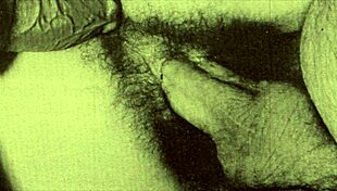 Vintage bisexual threesome with anal and double penetration in sixties.