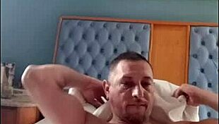 Old Tattooed Brazilian Mature Handjob Cumshot