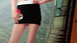 Korean Race Queen Teases With Huge Cumshot Load