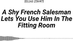 use the shy french salesman