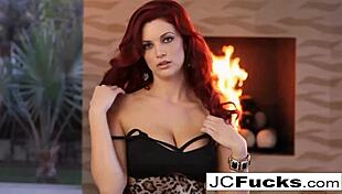 Hey, check out jayden's romantic masturbation with big tits and ass 😍