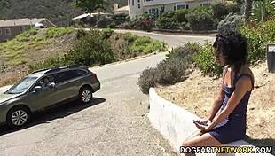 A Stranger Fucks Skinny Ebony Jada Doll. She Gets A Creampie And Cumshot.