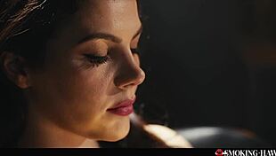 Valentina Nappi Prepares For Blowjob With Cigarette And Red Lipstick