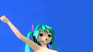 hatsune miku nude mod in dear cocoa girl project