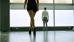 Tushy First Anal for Beautiful Blonde Alex Grey - Intense Riding and Gagging