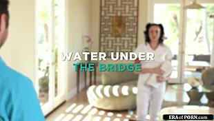 Busty brunette masseuse provides relaxing nuru massage to her ex-boyfriend