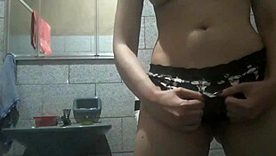 perfect body masturbate hidden bathroom