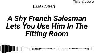 use the shy french salesman