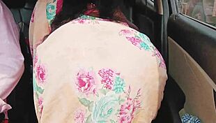 desi hot aunty engages in car sex with romantic dirty talks in telugu audio