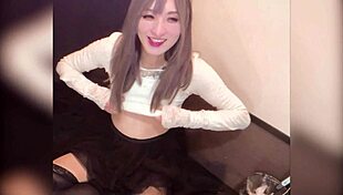 Long-Haired Ladyboy Does Anal Masturbation Live!