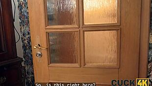 Cuck4k Babe with Tight Pussy Gets Nailed by Stranger’s Cock Before Husband