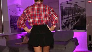 Our dear stepmom endures tight bondage and rough anal pounding