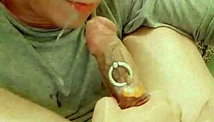 julia porn loves to do autofellatio and cum in her own mouth awsome hot self-sucking