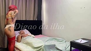 Nurse gets blowjob and cum in ass forcefully