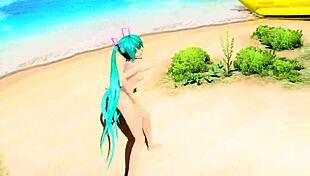 hatsune miku nude mod in dear cocoa girl project